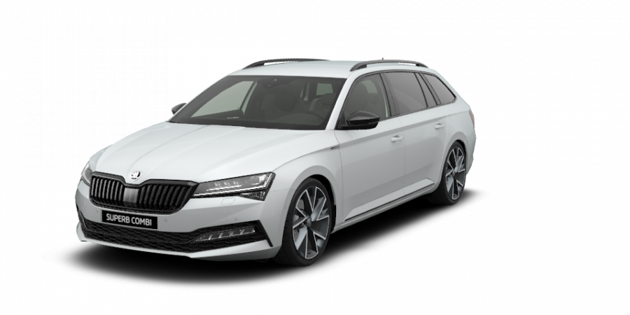 Škoda Superb, 2,0 TDI 147 kW 7-stup. automat. 4x4, barva bílá