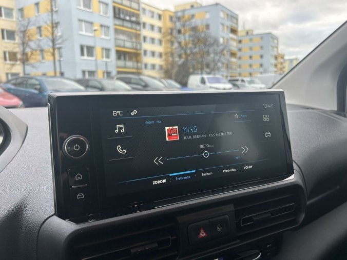 Peugeot Partner, Peugeot Partner Polocombi L2 1000 1.5 HDi 100k, barva bílá