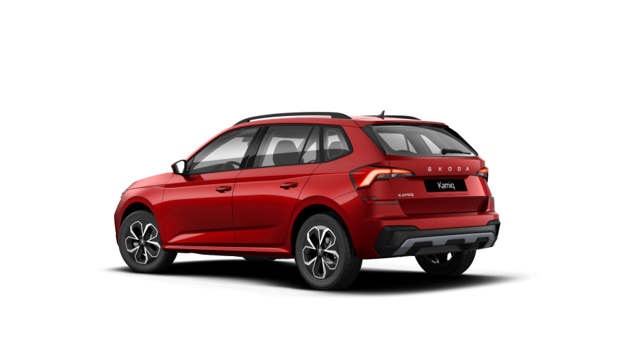 Škoda Kamiq, 1,0 TSI 85 kW 7-stup. automat., barva červená