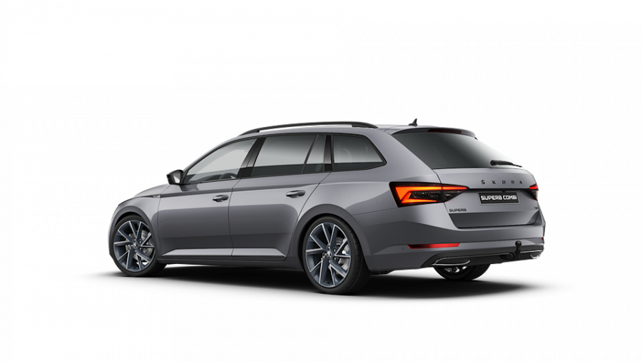 Škoda Superb, 2,0 TDI 147 kW 7-stup. automat. 4x4, barva šedá