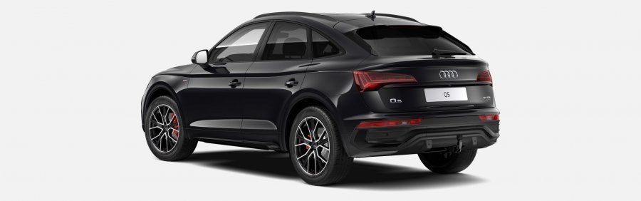 Audi Q5 Sportsback, Q5 SB S line 40 TDI 150kW quattro, barva černá