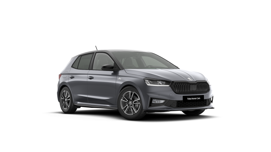 Škoda Fabia, 1,5 TSI 110 kW 7° automatická DSG, barva šedá