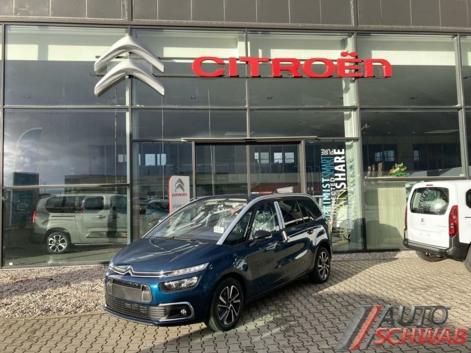 Citroën Grand C4 Spacetourer, Citroën Grand C4 SpaceTourer Shine 2.0BHDi 160 EAT8, barva modrá