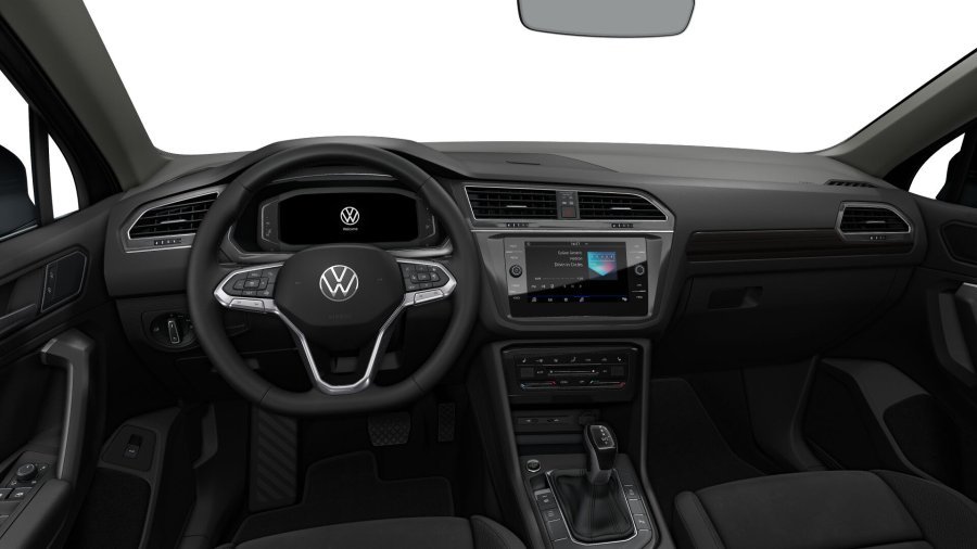 Volkswagen Tiguan Allspace, Allspace Life 2,0 TDI 110 kW 7DSG, barva černá