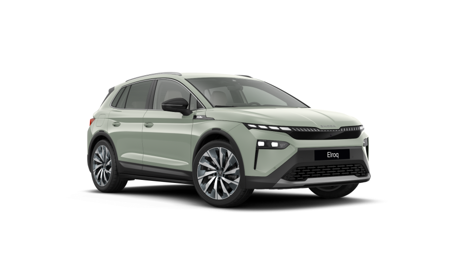 Škoda Elroq, 82 kWh 210 kW 1° převodovka 4x4, barva zelená