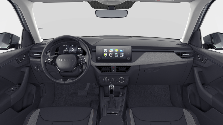 Škoda Kamiq, 1,0 TSI 85 kW 7° automatická DSG, barva stříbrná