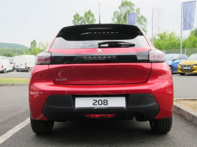 Peugeot 208, ACTIVE PACK 1.2 PureTech 100k, barva červená