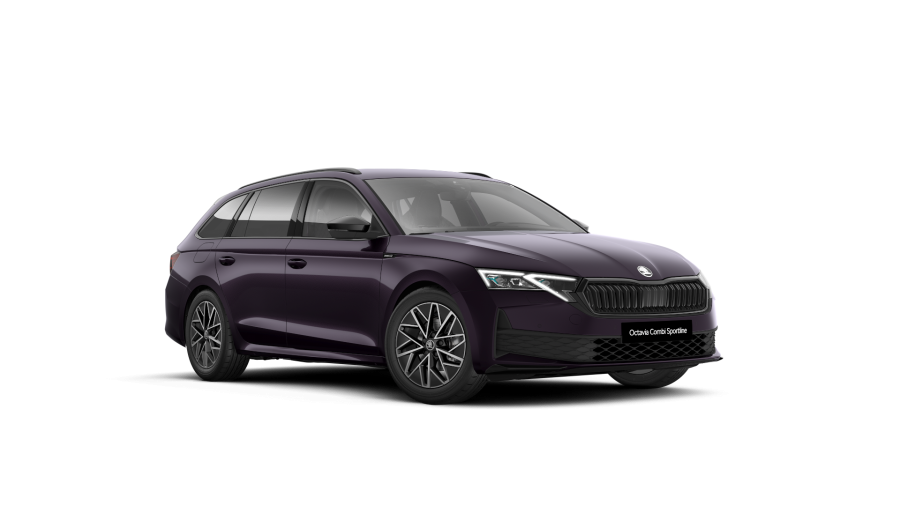 Škoda Octavia, 1,5 TSI m-HEV 110 kW 7-stup. automat., barva fialová