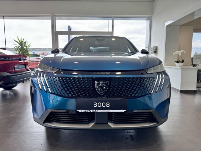 Peugeot 3008, Peugeot 3008 ALLURE Hybrid 136k, Automat, barva modrá