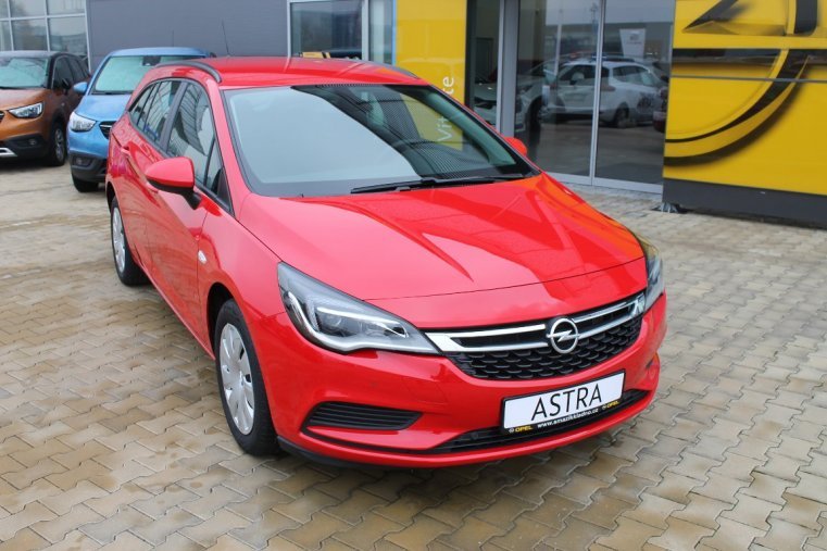 Opel Astra, ST SMILE 1.4 TURBO (92kW/125k), barva červená