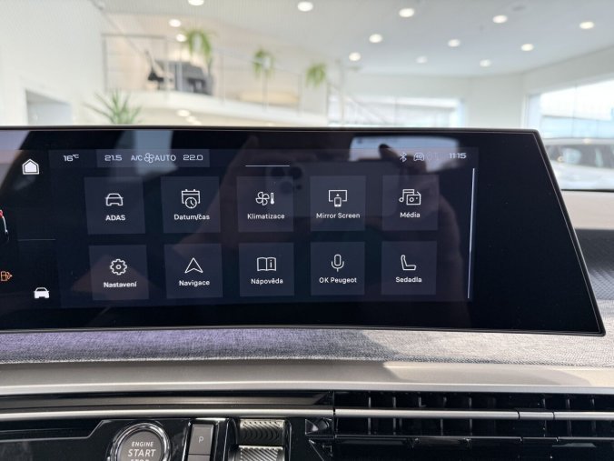 Peugeot 5008, Peugeot 5008 ALLURE, Automat, GRIP Control, barva modrá