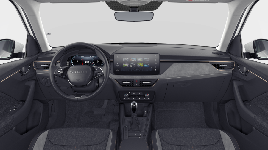 Škoda Kamiq, 1,5 TSI 110 kW 7° automatická DSG, barva bílá