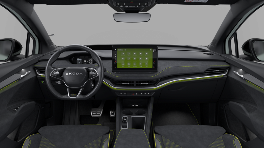 Škoda Elroq, 82 kWh 250 kW 1° převodovka 4x4, barva zelená