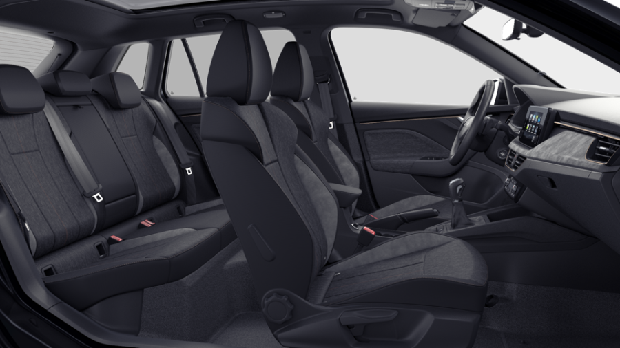 Škoda Kamiq, 1,0 TSI 85 kW 7° automatická DSG, barva černá