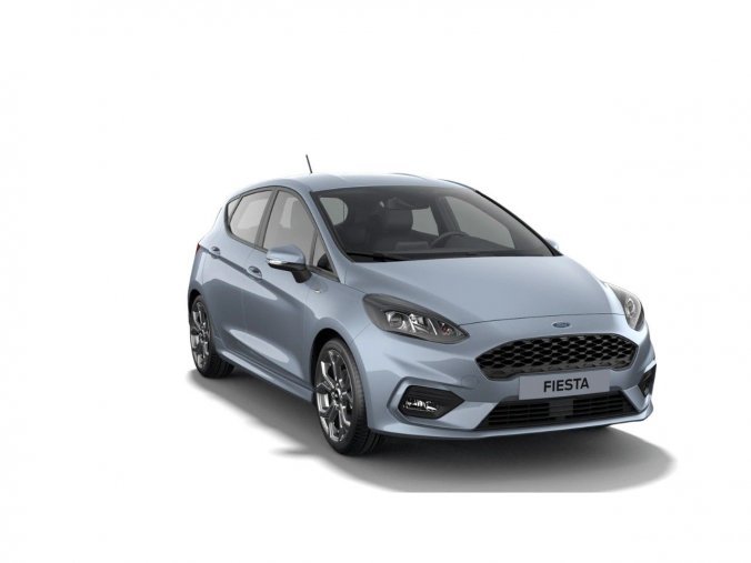 Ford Fiesta, hatchback, ST-Line 5D 1,0 EcoBoost (mHEV) 92 kW / 125 k, barva modrá