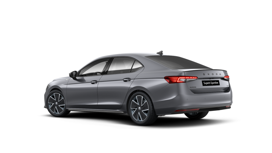 Škoda Superb, 2,0 TSI 195 kW 7-stup. automat. 4x4, barva šedá
