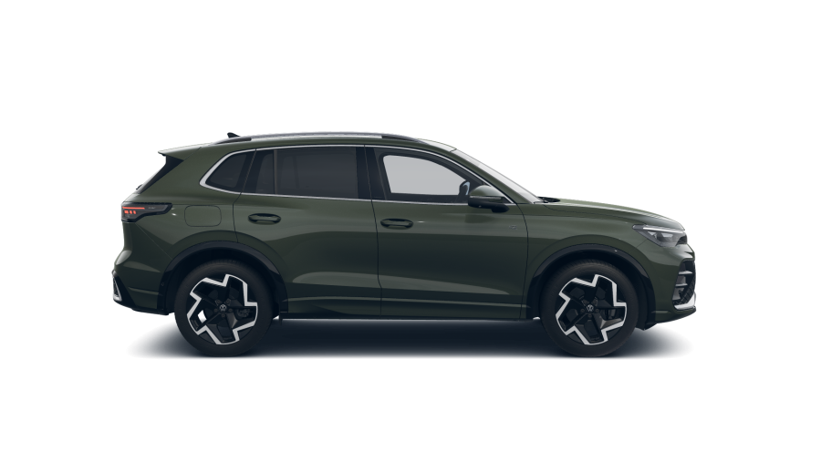 Volkswagen Tiguan, Tiguan R-Line 1,5 TSI 150 kW eHybrid, barva zelená