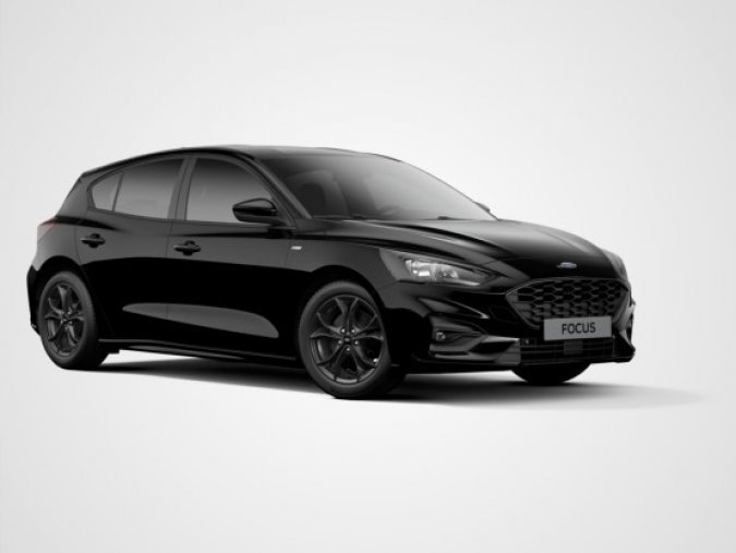Ford Focus, 1.0 EcoBoost, barva černá