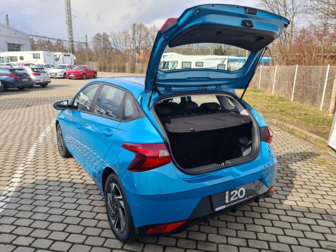 Hyundai i20, 1,0 T-GDI 74 kW 6st. manuální, barva modrá