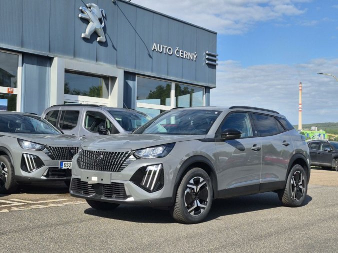 Peugeot 2008, Peugeot 2008 ALLURE Hybrid 145 e-DCS6, barva šedá