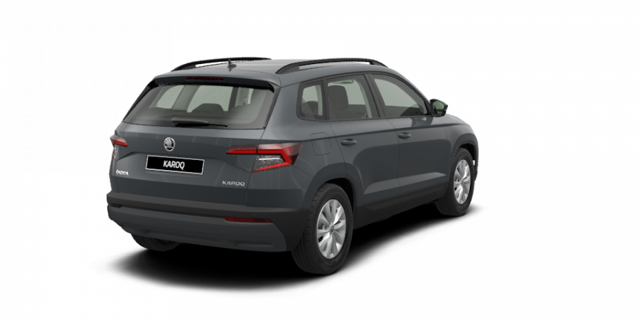Škoda Karoq, 1,0 TSI 85 kW 6-stup. mech., barva šedá
