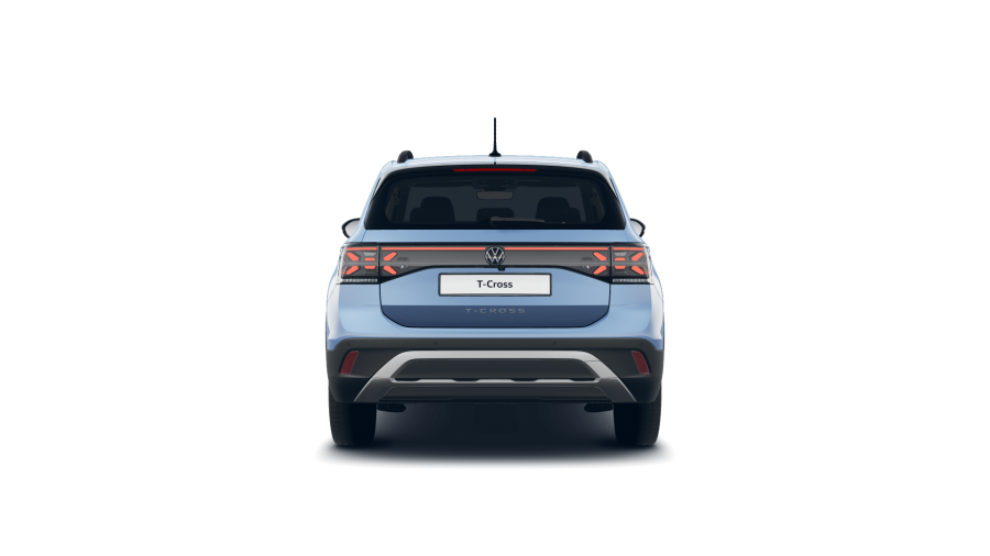 Volkswagen T-Cross, T-Cross People 1.0 TSI 85 kW 6G, barva modrá