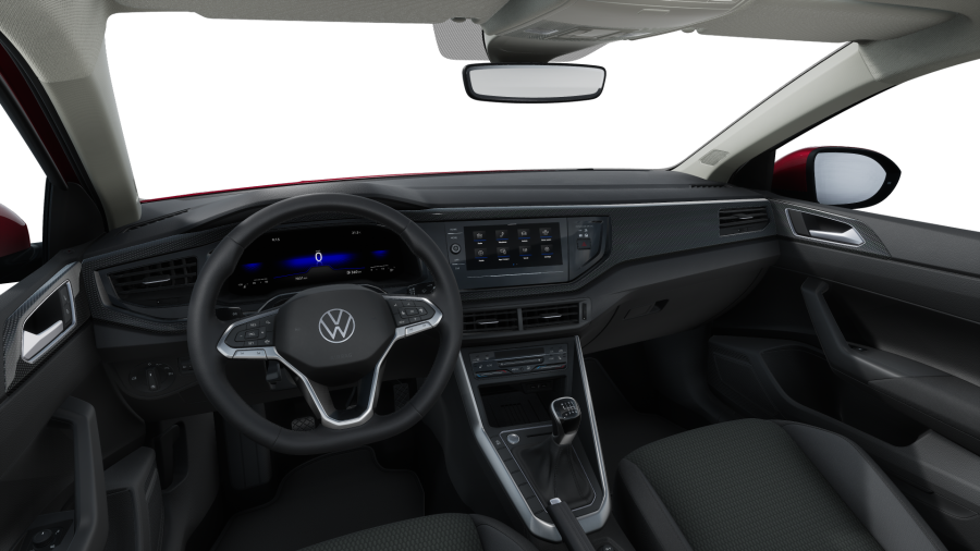 Volkswagen Taigo, Taigo People 1,0 TSI 85 kW 6G, barva červená