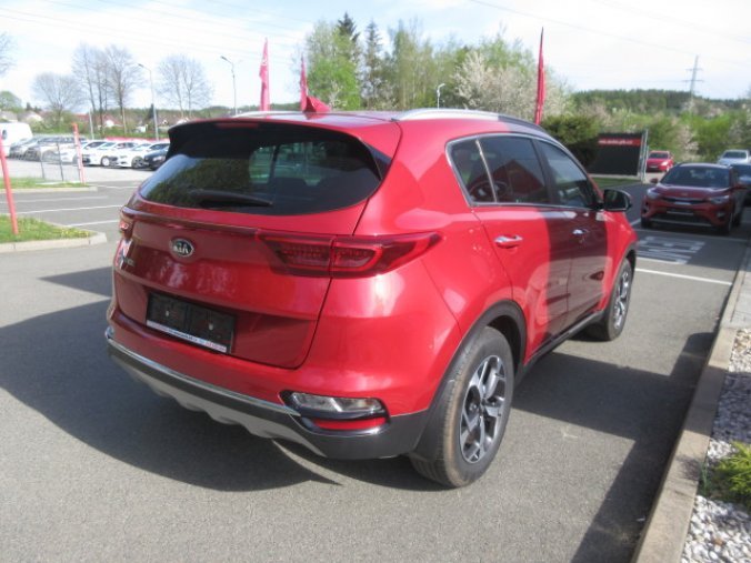 Kia Sportage, 1,6 T-GDi GPF 4x4 TOP, barva červená