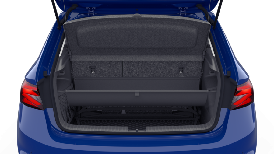 Škoda Fabia, 1,0 MPI 59 kW 5° manuální, barva modrá