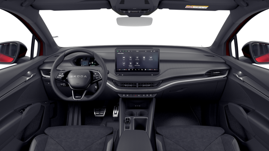 Škoda Elroq, 63 kWh 1° převodovka, barva červená