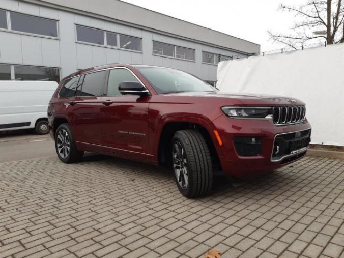 Jeep Grand Cherokee, L 5,7 V8 Overland  7 míst, barva červená