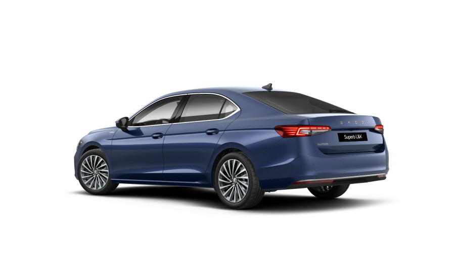 Škoda Superb, 2,0 TDI 110 kW 7-stup. automat., barva modrá