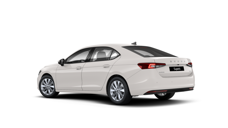 Škoda Superb, 1,5 TSI m-HEV 110 kW 7° automatická DSG, barva bílá