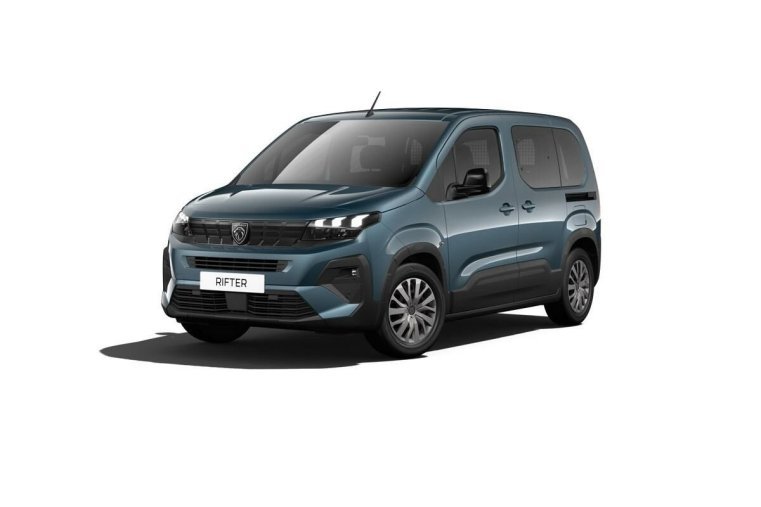 Peugeot Rifter, Peugeot Rifter 1,5 LONG ALLURE BHDi 130 S&S M, barva modrá