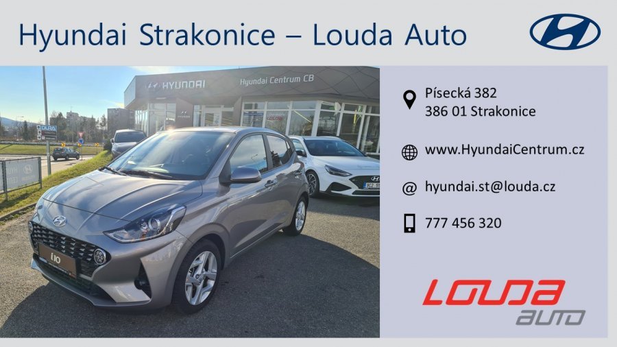 Hyundai i10, 1,0i 49 kW (95 NAT) 5 st. man, barva hnědá