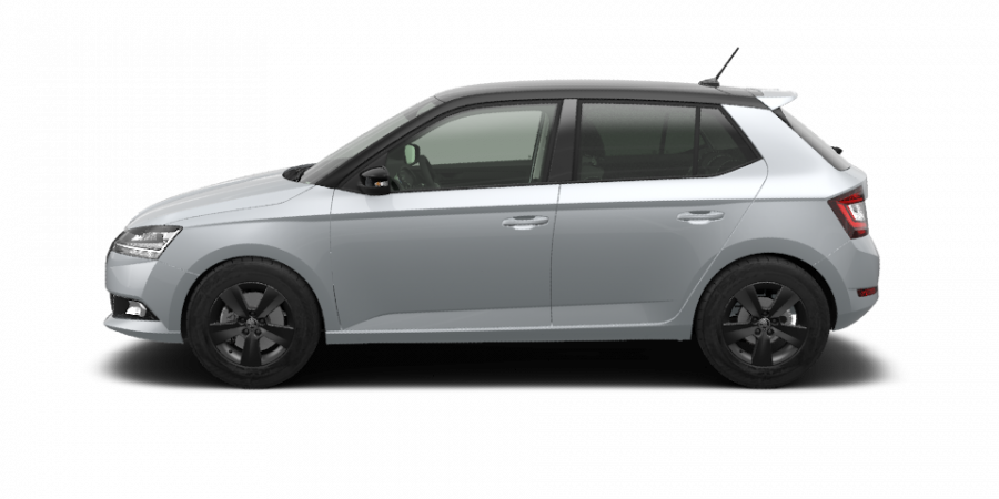 Škoda Fabia, 1,0 TSI 81 kW 6-stup. mech., barva stříbrná