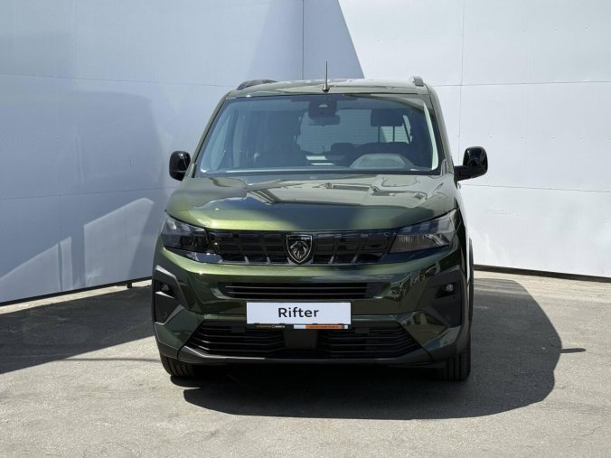 Peugeot Rifter, Peugeot Rifter LONG ALLURE  1,5 BlueHDi S&S E, barva zelená