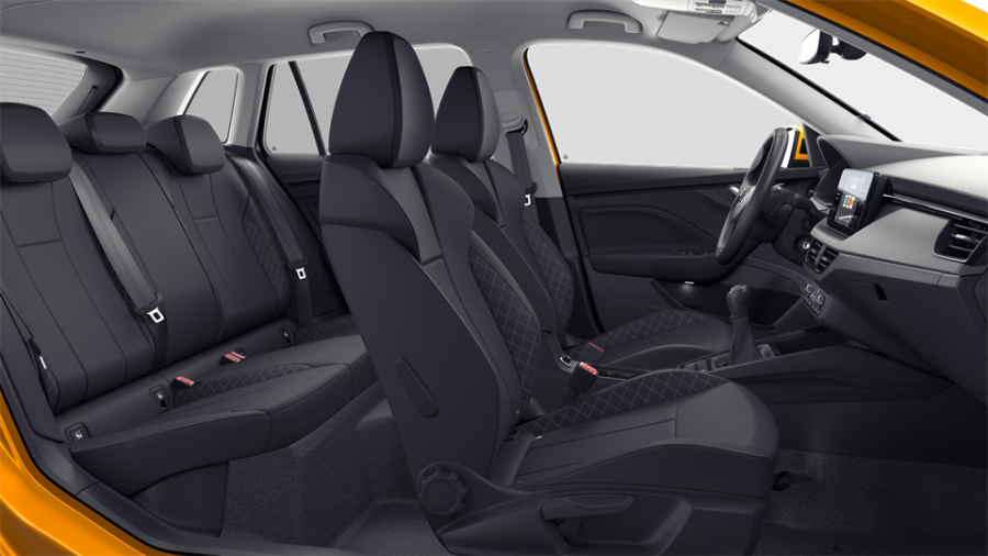 Škoda Kamiq, 1,0 TSI 81 KW 6-stup. mech., barva oranžová