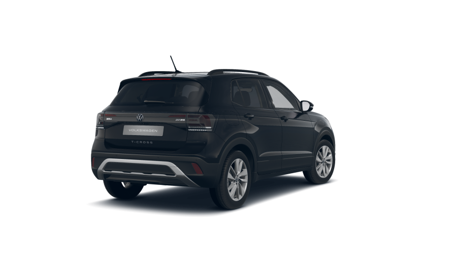 Volkswagen T-Cross, T-Cross People 1.0 TSI 85 kW 6G, barva černá