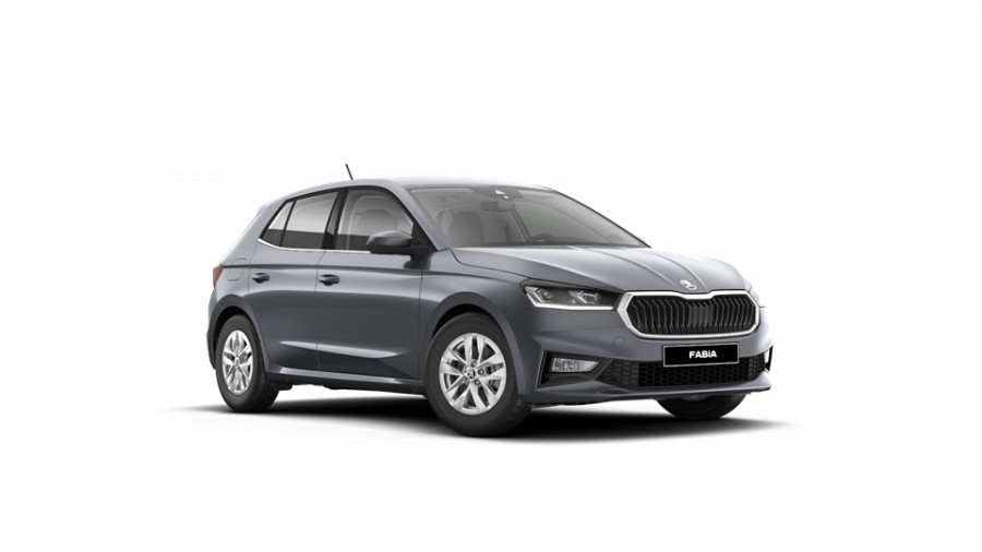 Škoda Fabia, 1,0 TSI 81 kW 6-stup. mech., barva šedá