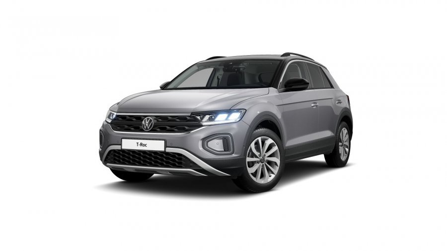 Volkswagen T-Roc, T-Roc Life 2,0 TDI 85 kW 6G, barva šedá