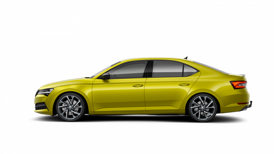 Škoda Superb, 2,0 TSI 206 kW 7-stup. automat. 4x4, barva zlatá