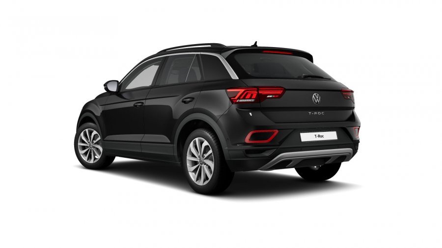 Volkswagen T-Roc, T-Roc Life 1,5 TSI 110 kW 7DSG, barva černá