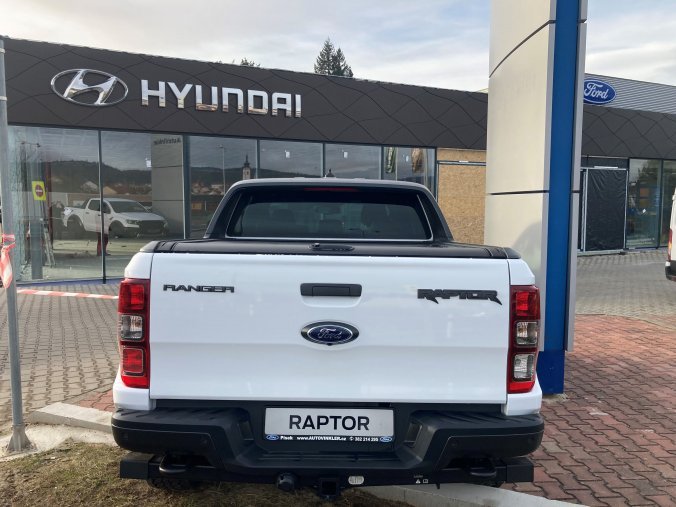 Ford Ranger, Raptor, Dvojkabina, 2.0 EcoBlue Bi-Turbo 157 kW/213 k, 10st. automatická, 4WD, barva bílá