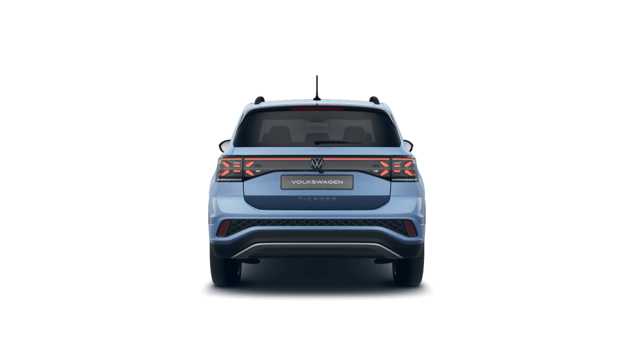 Volkswagen T-Cross, T-Cross R-Line People1.5 TSI 110 kW 7DSG, barva modrá