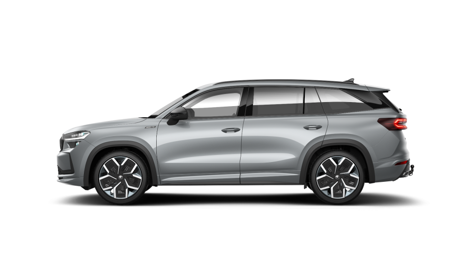 Škoda Kodiaq, 2,0 TDI 142 kW 7° automatická DSG 4x4, barva stříbrná