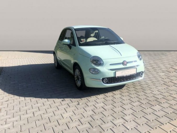 Fiat 500, 500 Lounge 1.0 BSG 70k, barva zelená