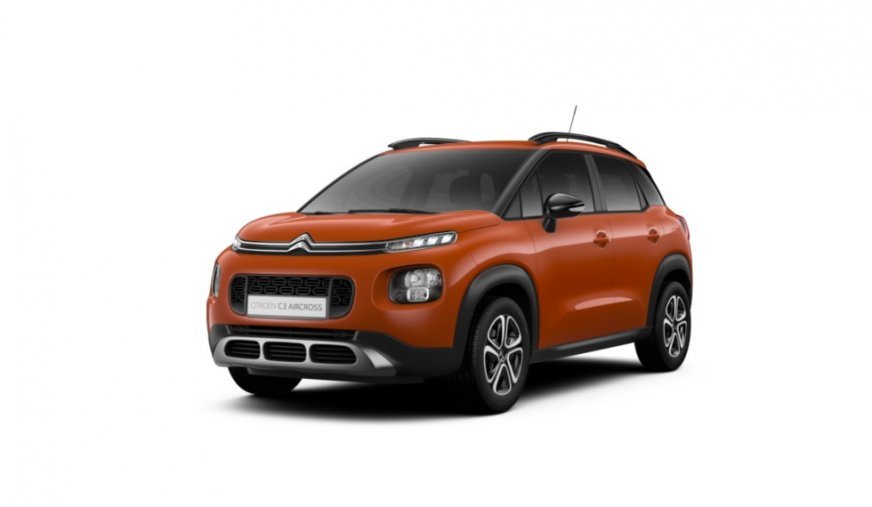 Citroën C3 Aircross, 1.2 PureTech 110, barva oranžová