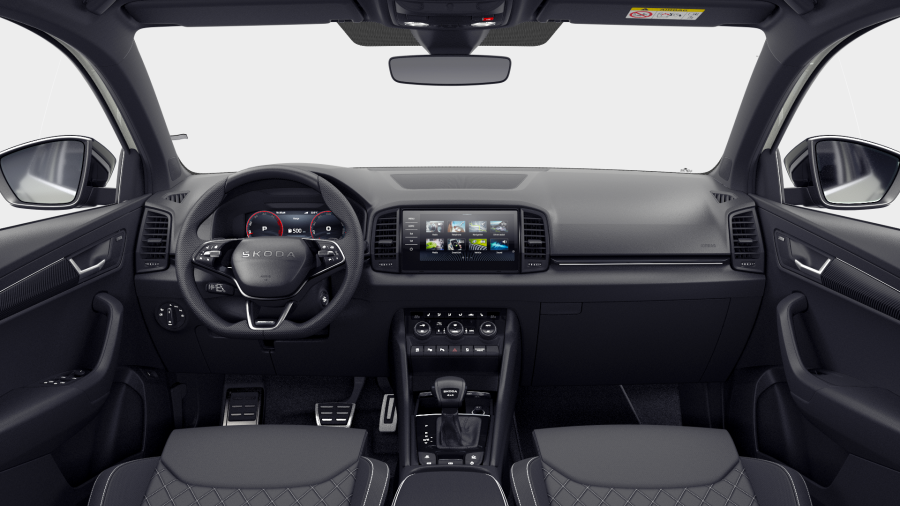 Škoda Karoq, 2,0 TDI 110 kW 7° automatická DSG 4x4, barva šedá
