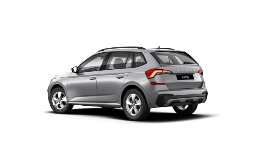 Škoda Kamiq, 1,0 TSI 70 kW 5-stup. mech., barva stříbrná